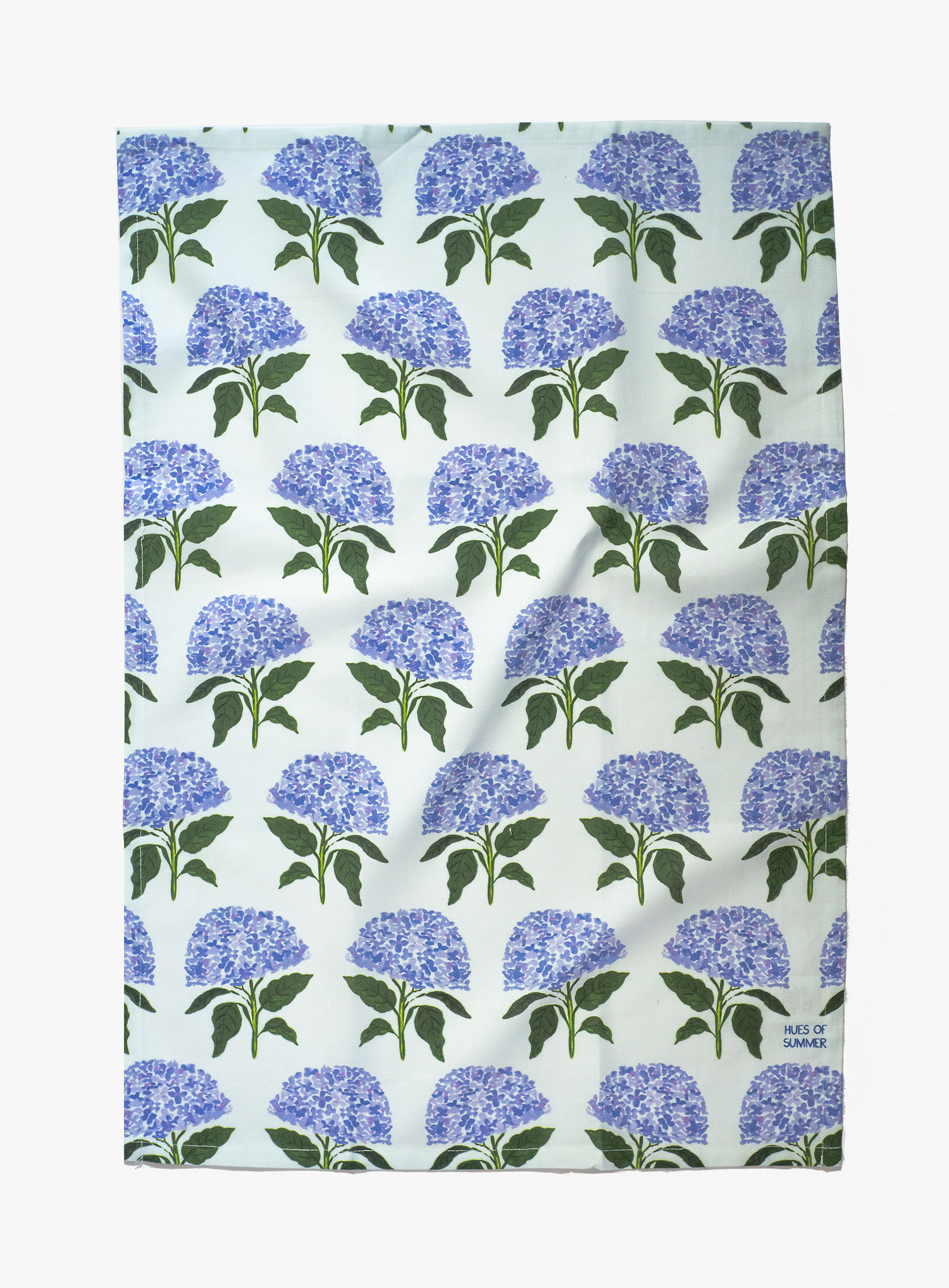 Hydrangea Blooms Tea Towel